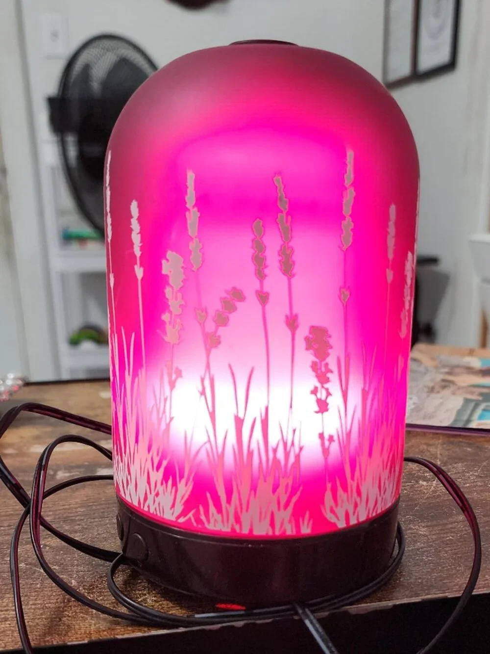 Better Homes and Garden Diffuser Set, Changes Colors.